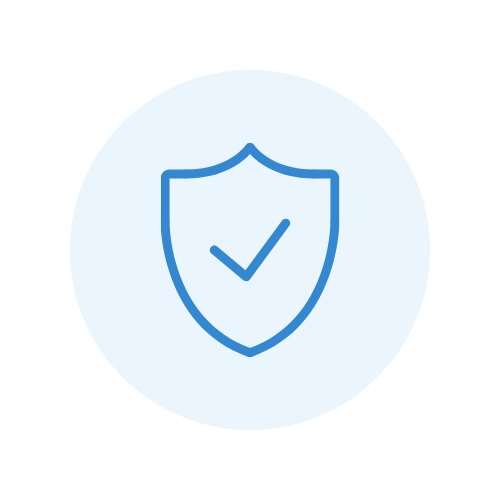 Safe and secure icon
